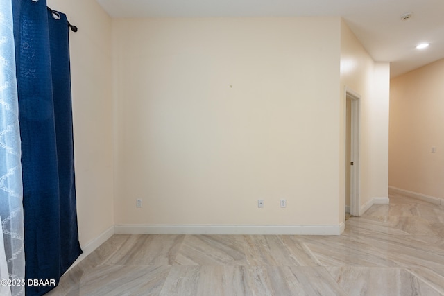 26 Ethel Ln, Palm Coast, FL 32164 - unfurnished room featuring baseboards and recessed lighting