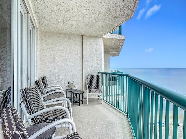 2055 S Atlantic Ave S Unit 1410, Daytona Beach, FL 32118 - balcony with a water view