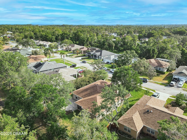6037 Whispering Trees Ln, Port Orange, FL 32128 - drone / aerial view with a residential view and a view of trees