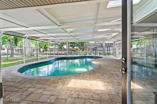 32 Twin River Dr, Ormond Beach, FL 32174 - indoor pool with a patio and fence