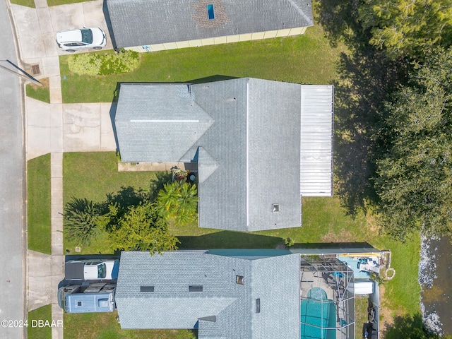 3836 Long Grove Ln, Port Orange, FL 32129 - aerial view of a pool area