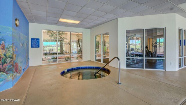 4670 Links Village Dr Unit B706, Ponce Inlet, FL 32127 - view of pool featuring an indoor hot tub