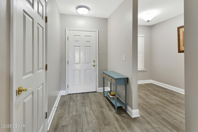 4670 Links Village Dr Unit A506, Ponce Inlet, FL 32127 - foyer entrance with baseboards and wood finished floors