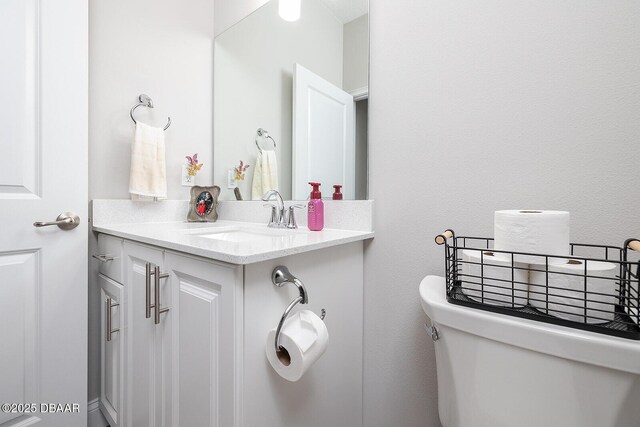 3417 Medici Blvd, New Smyrna Beach, FL 32168 - half bath featuring vanity and toilet