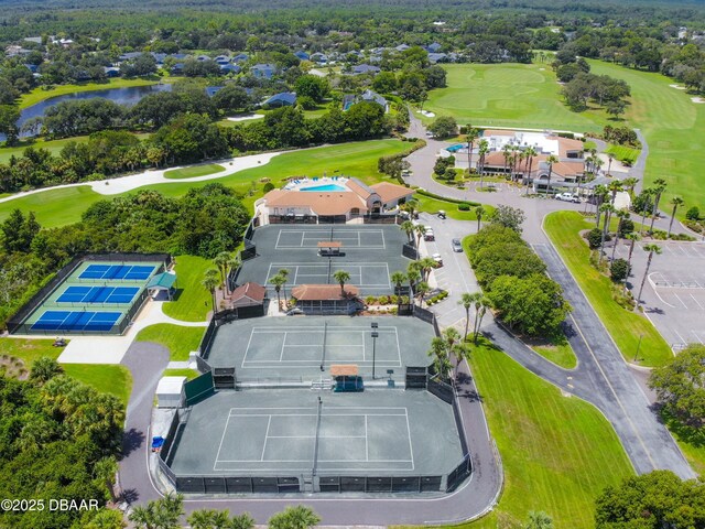 257 Sweet Bay Ave, New Smyrna Beach, FL 32168 - bird's eye view of a golf course and a large body of water