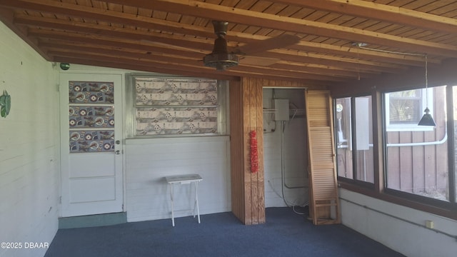 179 Ponce De Leon Dr, Ormond Beach, FL 32176 - view of unfurnished sunroom