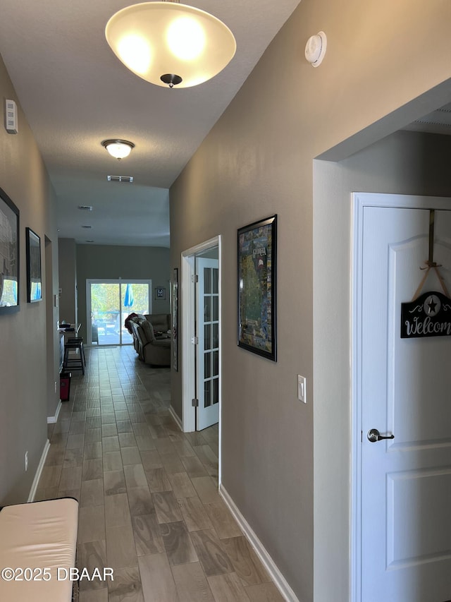 view of hall