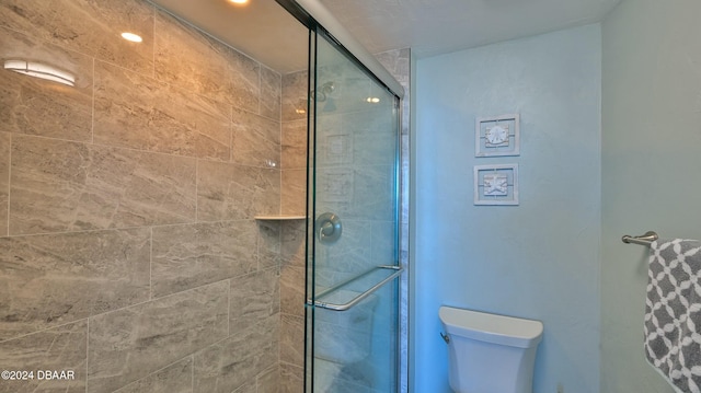 2625 S Atlantic Ave Unit 18Sw, Daytona Beach, FL 32118 - bathroom featuring toilet and walk in shower