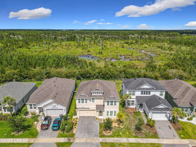 200 Azure Mist Way, Daytona Beach, FL 32124 - aerial view of residential area with a forest