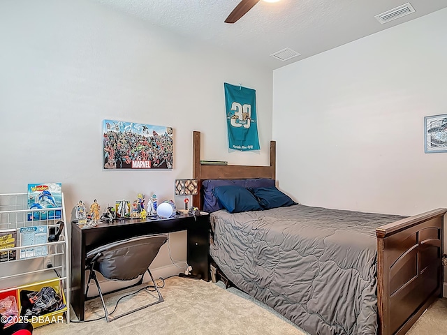 200 Azure Mist Way, Daytona Beach, FL 32124 - bedroom with ceiling fan and carpet flooring
