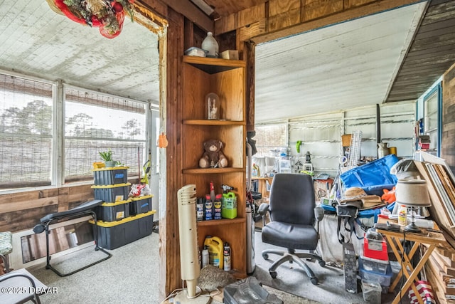 3304 India Palm Dr, Edgewater, FL 32141 - view of carpeted home office