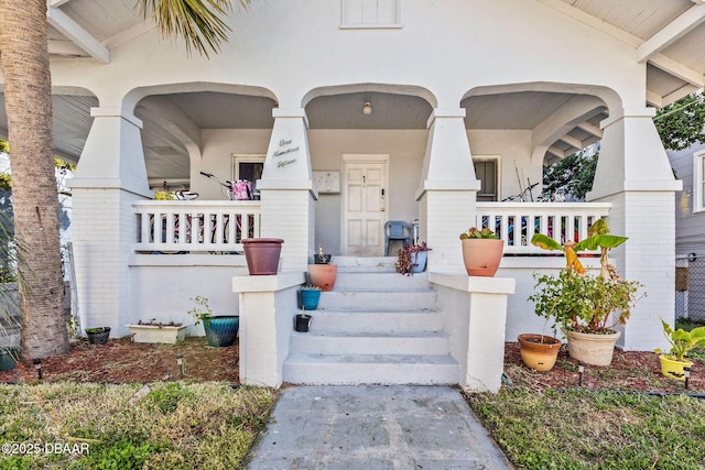 view of entrance to property