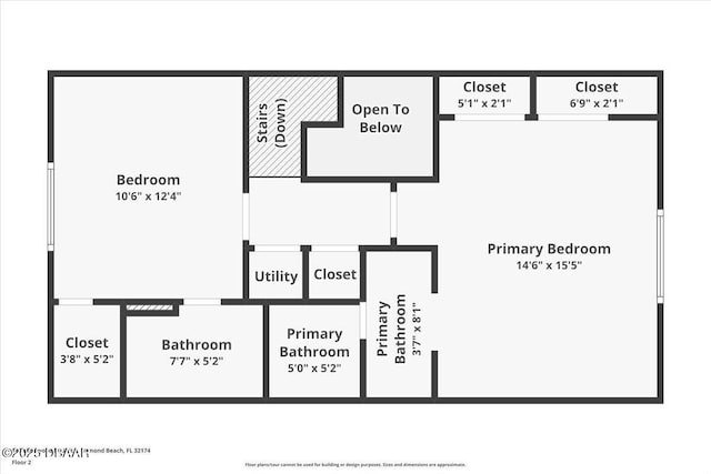 140 Limewood Pl Unit 3, Ormond Beach, FL 32174 - floor plan / room layout
