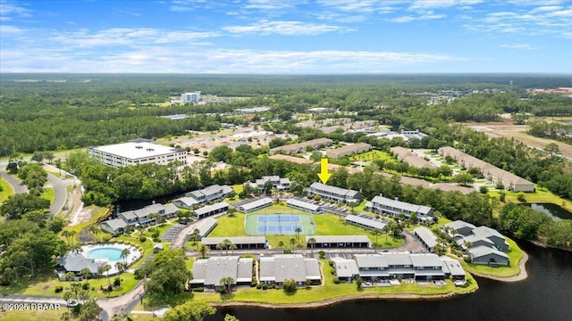 140 Limewood Pl Unit 3, Ormond Beach, FL 32174 - bird's eye view of a large body of water and a pool