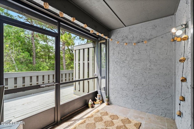 140 Limewood Pl Unit 3, Ormond Beach, FL 32174 - view of unfurnished sunroom