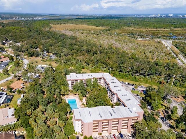 640 N Nova Rd Unit 104, Ormond Beach, FL 32174 - aerial view of property's location with a forest
