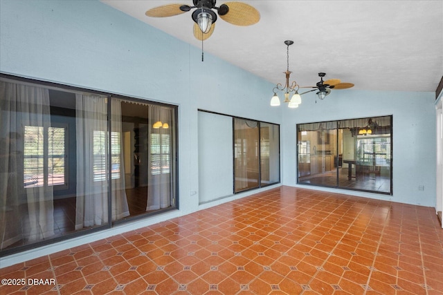 view of patio / terrace featuring ceiling fan