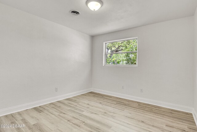 1703 Hill St, Edgewater, FL 32132 - empty room featuring light hardwood / wood-style flooring