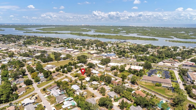 1703 Hill St, Edgewater, FL 32132 - aerial view featuring a water view