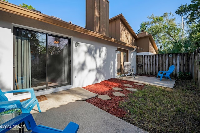 exterior space featuring a patio area