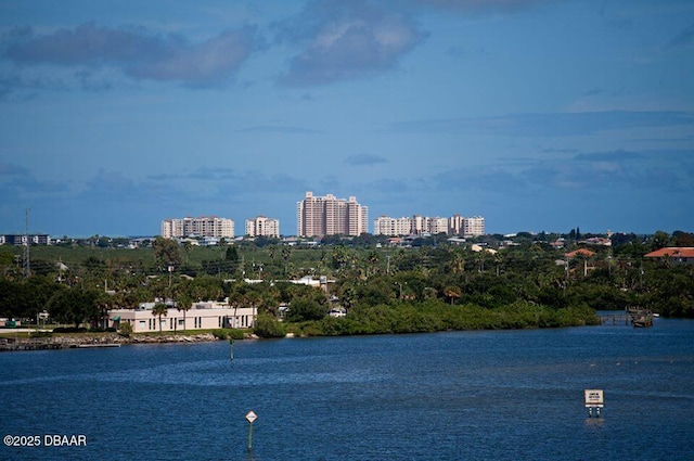 property view of water