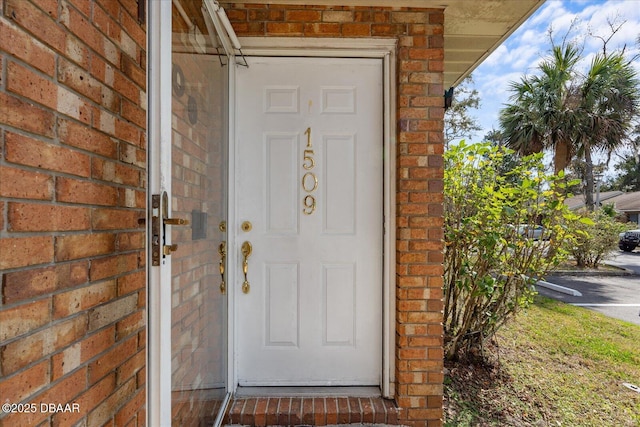 view of property entrance