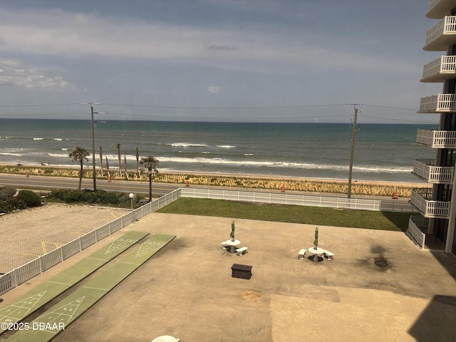 3580 S Ocean Shore Blvd Unit 404, Flagler Beach, FL 32136 - water view with nearby beach