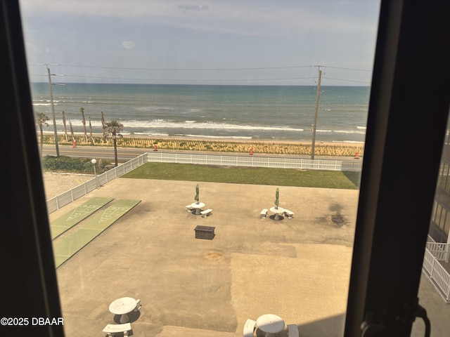 3580 S Ocean Shore Blvd Unit 404, Flagler Beach, FL 32136 - water view with local beach