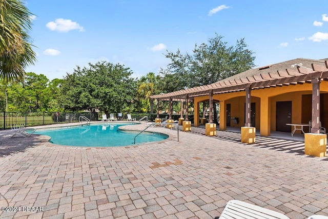 161 Tarracina Way, Daytona Beach, FL 32117 - community pool with fence and a patio area