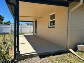 124 Harrison Rd, Daytona Beach, FL 32118 - view of patio / terrace featuring fence