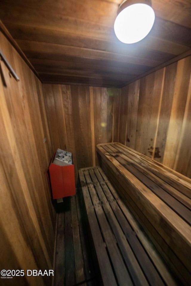 view of sauna / steam room