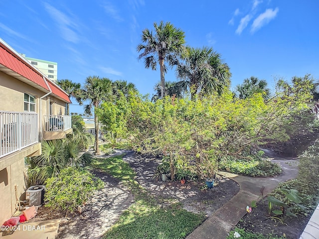 1510 Ocean Shore Blvd Unit 406, Ormond Beach, FL 32176 - view of yard featuring central AC unit