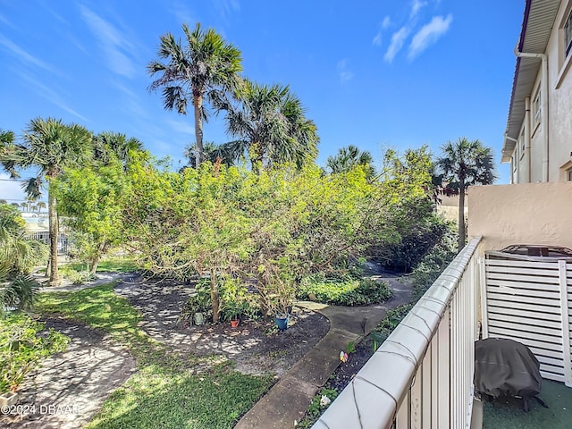 1510 Ocean Shore Blvd Unit 406, Ormond Beach, FL 32176 - balcony featuring central AC