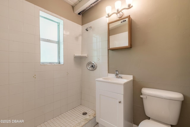 442 Dorothy Ave, Holly Hill, FL 32117 - full bath with tiled shower and vanity