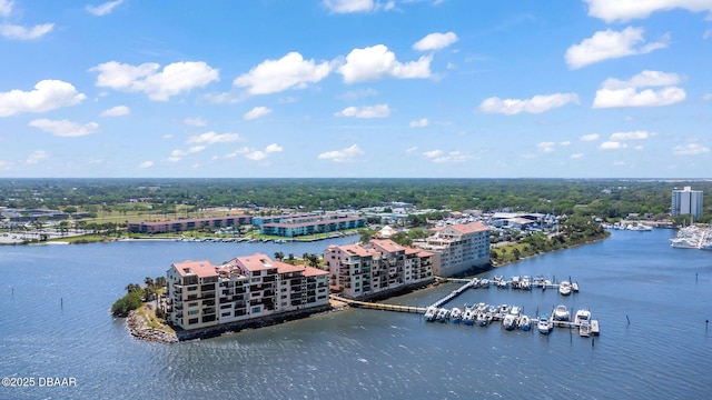 761 Marina Point Dr Unit 7610, Daytona Beach, FL 32114 - aerial view with a water view