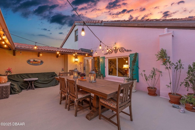 761 Marina Point Dr Unit 7610, Daytona Beach, FL 32114 - view of patio with outdoor dining space