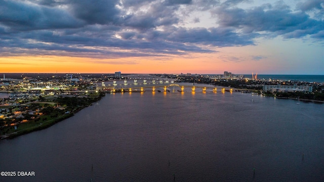 761 Marina Point Dr Unit 7610, Daytona Beach, FL 32114 - view of water feature featuring a city view