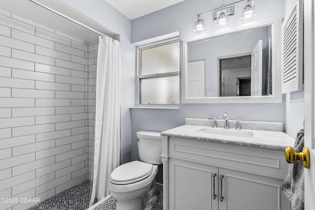 23 Briggs Dr, Ormond Beach, FL 32176 - bathroom featuring vanity and a tile shower