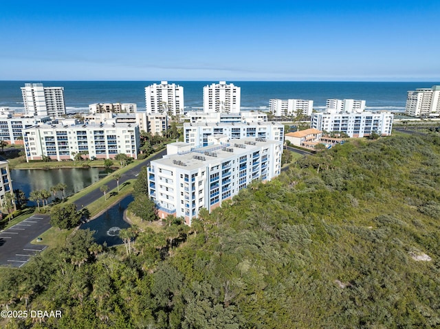 5300 S Atlantic Ave Unit 16-505, New Smyrna Beach, FL 32169 - aerial view with a water view