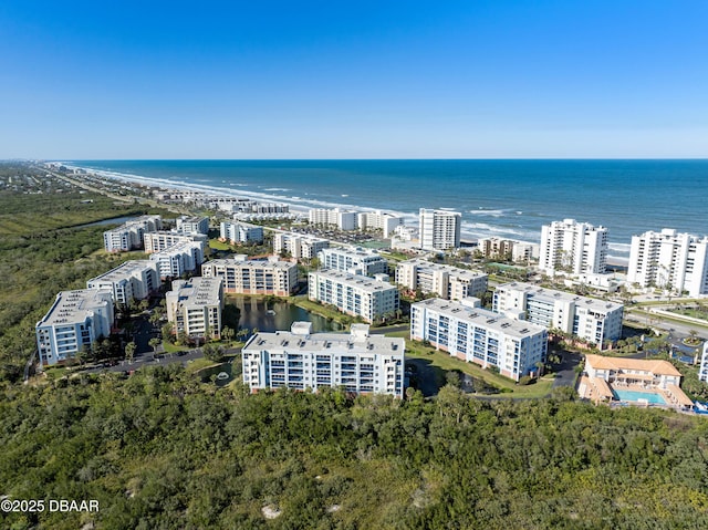 5300 S Atlantic Ave Unit 16-505, New Smyrna Beach, FL 32169 - drone / aerial view with a water view