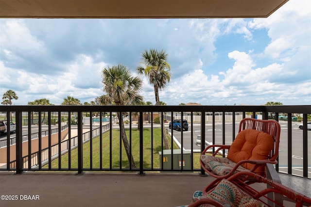 3370 Ocean Shore Blvd Unit 202B, Ormond Beach, FL 32176 - view of balcony