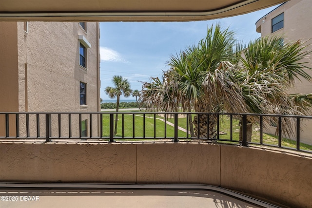 3370 Ocean Shore Blvd Unit 202B, Ormond Beach, FL 32176 - view of balcony