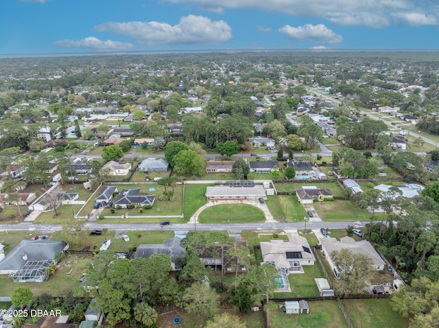 drone / aerial view featuring a residential view