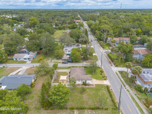 92 S Orchard St, Ormond Beach, FL 32174 - aerial perspective of suburban area with a heavily wooded area
