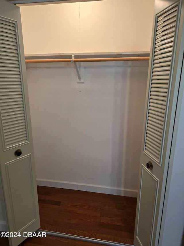 view of closet