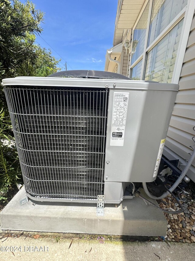 1021 Alabama Ave, Holly Hill, FL 32117 - exterior view of central AC unit
