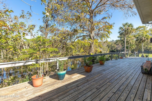 view of deck