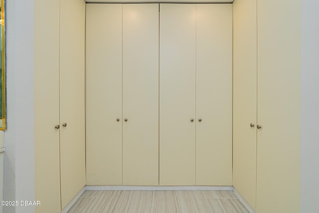 view of closet