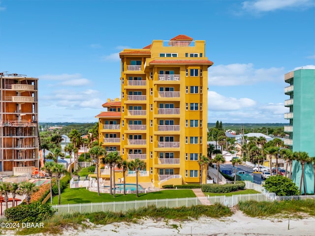 701 N Atlantic Ave Unit 202, New Smyrna Beach, FL 32169 - view of apartment building / complex