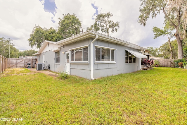 3643 Scott St, Port Orange, FL 32129 - back of house with a fenced backyard